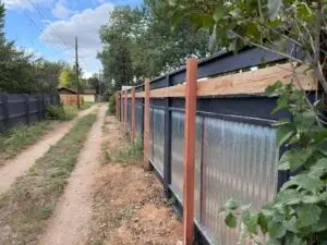 Fence Post Repair in Laramie